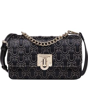 True Religion Horseshoe Quilted Crossbody Bag - Black
