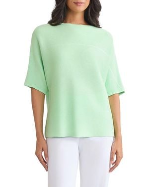 Misook Dolman Sleeve Knit Tunic - Green