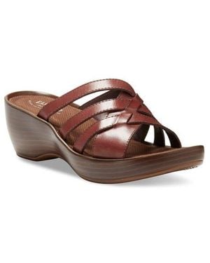 Eastland Poppy Platform Wedge Sandal - Brown