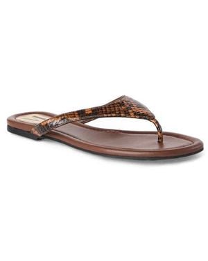 Bruno Magli Malora Flip Flop - Brown
