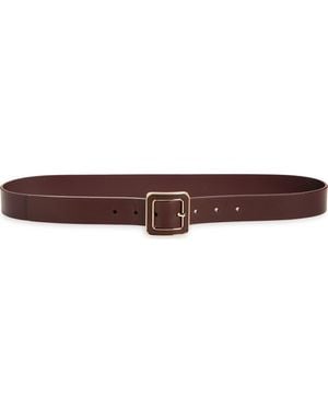Nordstrom Mila Leather Belt - Brown