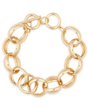 Leith Linked Line Bracelet - Metallic