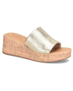 B O C BY BØRN Savia Platform Wedge Sandal - Natural