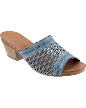 BUENO Lillian Block Heel Sandal - Blue