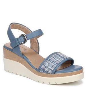 Naturalizer Graciela Wedge Sandal - Blue