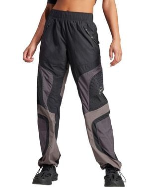 adidas By Stella McCartney Colorblock Woven Pants - Black