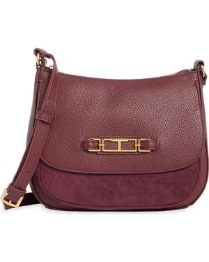 Tahari Raven Crossbody Bag - Purple