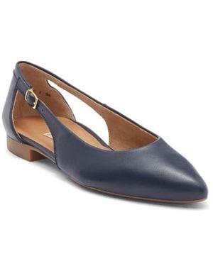 Paul Green Rica Pointed Toe Flat - Blue