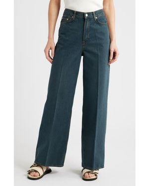 COS Tide Wide Leg Jeans - Blue