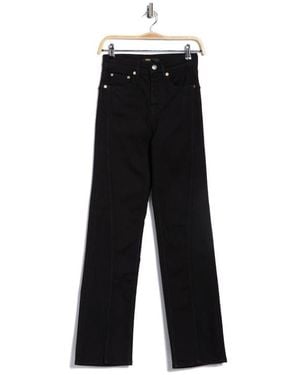 Maje Plenty Straight Leg Jeans - Black