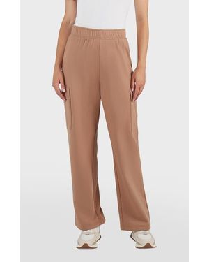 Matty M William Straight Leg Cargo Pants - Natural