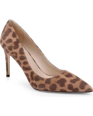 L'Agence Maelle Pointed Toe Pump - Brown