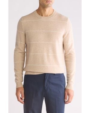 Amicale Stripe Cashmere Sweater - Blue