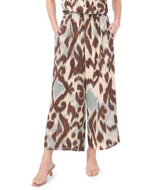 Halogen® Crinkle Wide Leg Pants - Multicolor