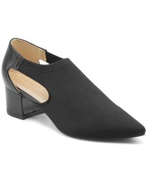 Adrienne Vittadini Gracee Cutout Bootie - Black