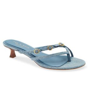 Rag & Bone Sammie Kitten Heel Sandal - Blue