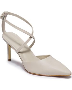 Bernardo Yazmin Pointed Toe Pump - White