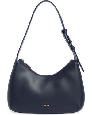 Furla Febe Leather Hobo Bag - Blue