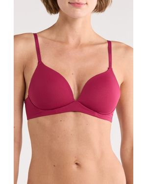 DKNY Wireless T-Shirt Bra - Red