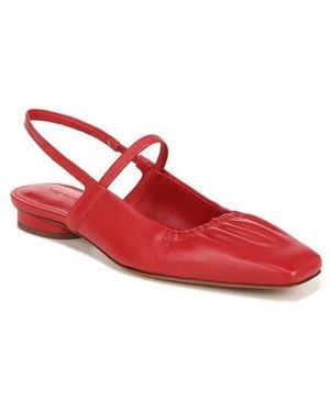 Vince Venice Slingback Flat - Red