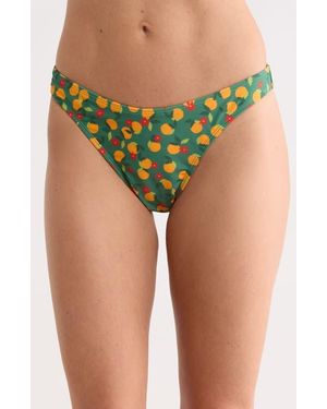 CUPSHE High Waist Bikini Bottoms - Green