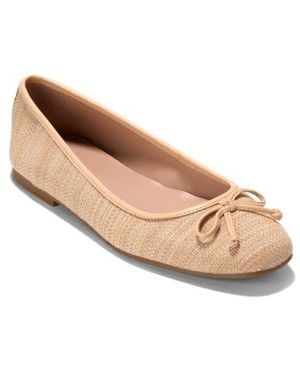Cole Haan Yara Ballet Flat - Natural