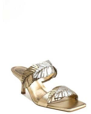 Ashley Kahen Lina Slide Sandal - Metallic