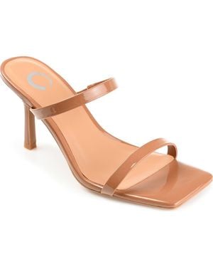 Journee Collection Tru Comfort Foam Brie Slide Sandals - Brown