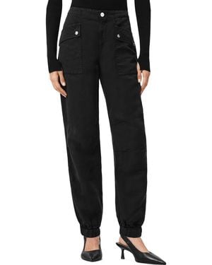 AllSaints Val Twill Cargo Pants - Black