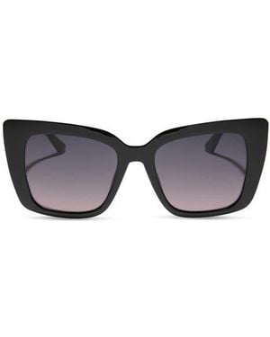 DIFF 54Mm Cat Eye Sunglasses - Black