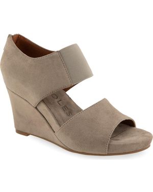Aerosoles Purdy Wedge Sandal - Gray