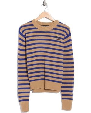 Marc Jacobs Joy Striped Crewneck Sweater - Multicolor