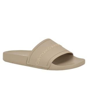 Calvin Klein Anyka Slide Sandal - Gray