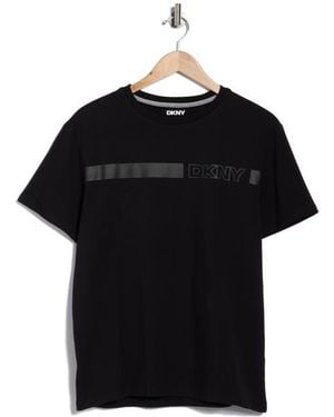 DKNY Sedgwick Logo Graphic T-Shirt - Black