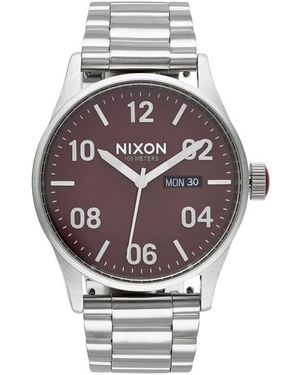 Nixon Sentry Bracelet Watch, 42Mm - Gray