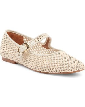 Nordstrom Rack Acinda Mary Jane Flat - Natural