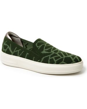 Dearfoams Sophie Slip-On Sneaker - Green