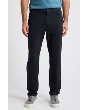 Travis Mathew Otc Midweight Stretch Straight Leg Pants - Blue
