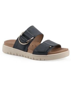 White Mountain Namaste Fom Recovery Slide Sandal - Multicolor