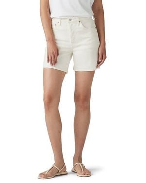 Levi's 501 Mid Thigh Short, - White