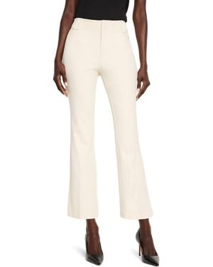 NIC+ZOE Plaza Ankle Demi Bootcut Pants - Natural