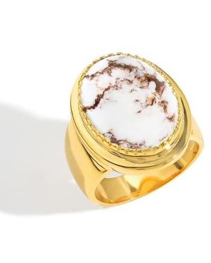 YS GEMS Wild Horse Ring - Metallic