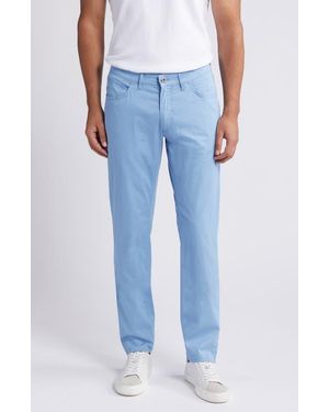 Brax Chuck Slim Fit Five-Pocket Pants - Blue