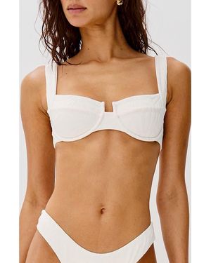 LSPACE Bianca Underwire Bikini Top - Brown