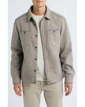 UGG Caelum Felted Jersey Shirt Jacket - Gray