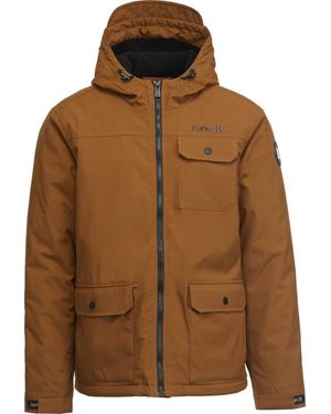 Hurley Vinson Faux Shearling Jacket - Brown