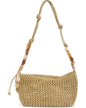 Sam Edelman Ellina Beaded Shoulder Bag - Metallic