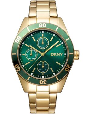 DKNY Three Hand Quartz Bracelet Watch, 38Mm - Green