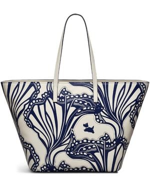 Radley Large Under The Sea Tote With Pouch - Blue