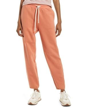 Madewell Classic Sweatpants - Red